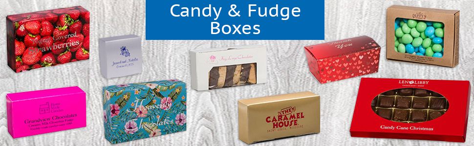 Candy and fudge boxes from MOD-PAC