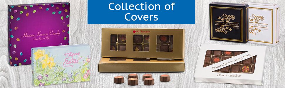 Confectionery box covers from MOD-PAC