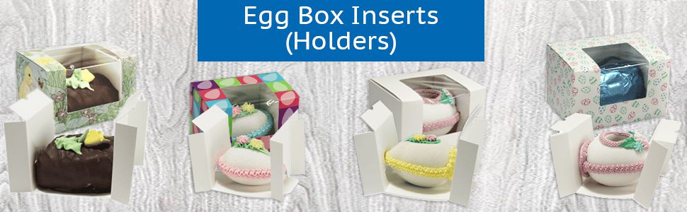 Easter egg box inserts from MOD-PAC