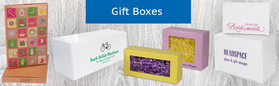 Tuck top gift boxes from MOD-PAC