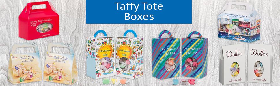 Tote boxes for taffy by MOD-PAC