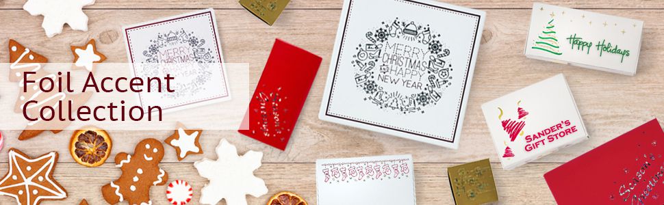 Foil Accent collection of confectionery boxes from MOD-PAC