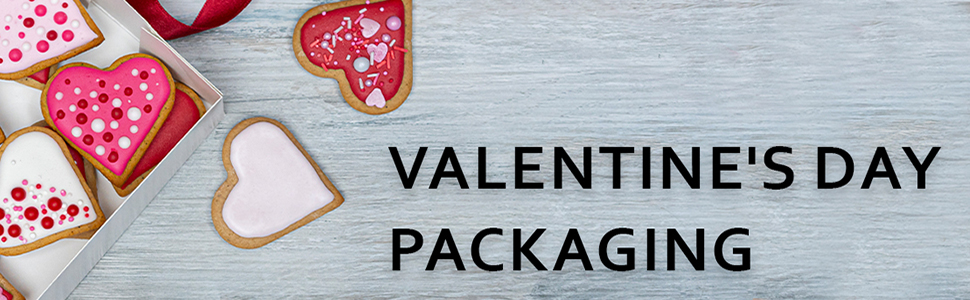 Valentine's Day collection of confectionery boxes from MOD-PAC